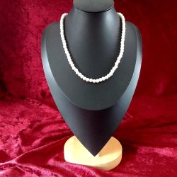 Flot Unik klassisk Ferskvandsperle Halskde