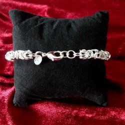 Vores Stilfuldt Konge armbnd til bde kvinden og manden i s925 Slv