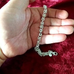 Vores Flotte Konge armbnd i s925 Sterlingslv 