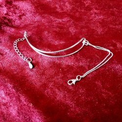 B�jle armb�nd i s925 Sterling s�lv