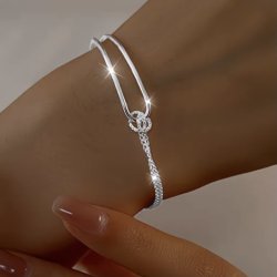 B�jle armb�nd i s925 Sterling s�lv