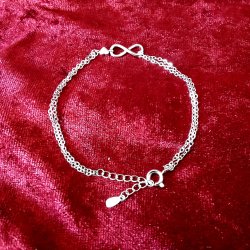 Flot Evigheds armbnd i s925 slv