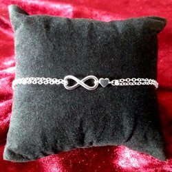 Flot Evigheds armbnd i s925 slv