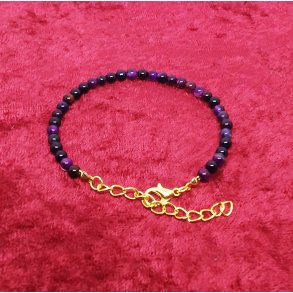 AAA Top Kvalitets Amatyst perle armb�nd. F�s i 3 st�rrelser