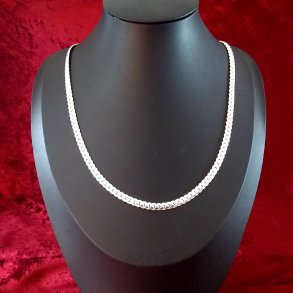 Halsk�den til b�de kvinden og manden i 925 Sterling s�lv