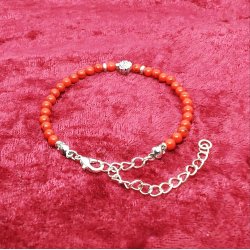 Tyske Jaspis-Jasper perler med charms. Fs i 3 strrelser