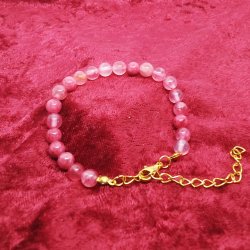 Armbnd med de Altid smukke Rosa Amatyst. Fs i 3 strrelser