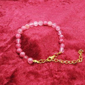 Armb�nd med de Altid smukke Rosa Amatyst. F�s i 3 st�rrelser