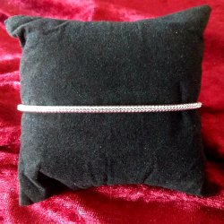 Rundt Slange armbnd i s925 Slv