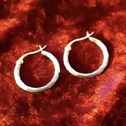 Flotte Snoet �reringe i s925 Sterling S�lv