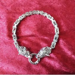 Stl armbnd med Fenrisulven