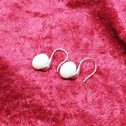 Hndlavet Slvrering med Ferskvandsperler