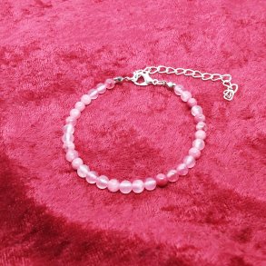 Smukt armb�nd med stribet Rosen Amatyst. F�s i 3 st�rrelser