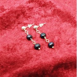 HF : Flotte stik reringe med AA+ flotte Tahiti perler